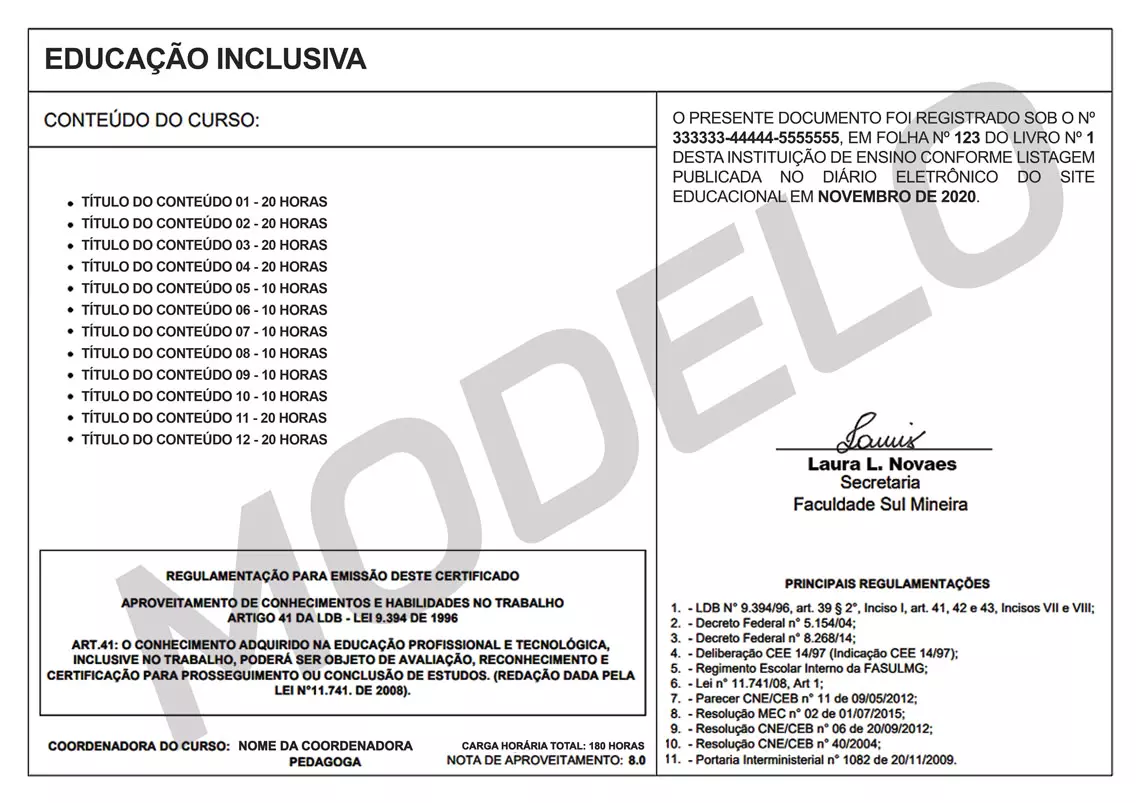 CGO CURSO GRATUITO ONLINE - Certificado FasulMG